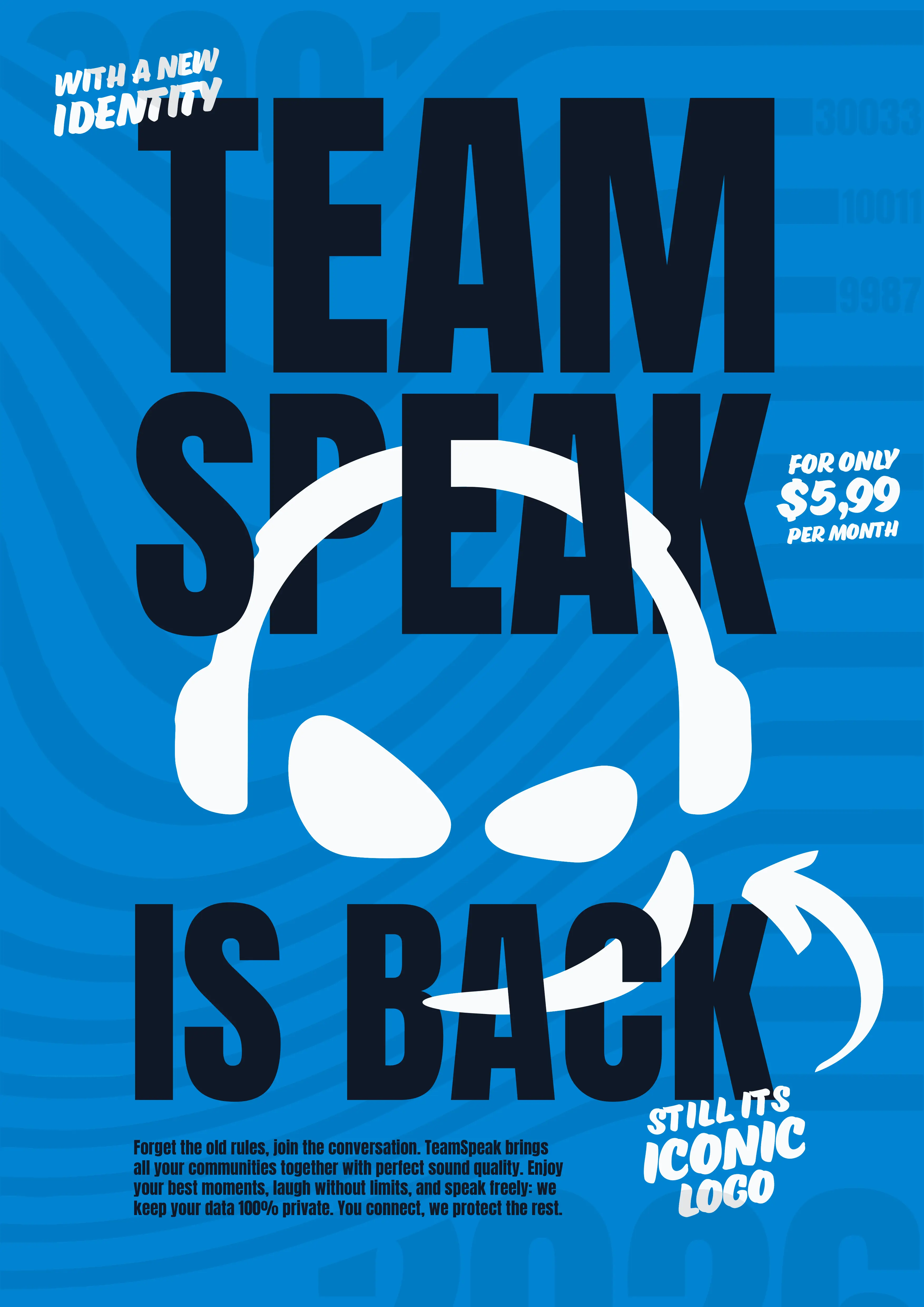 TeamSpeak — Variante Bleue